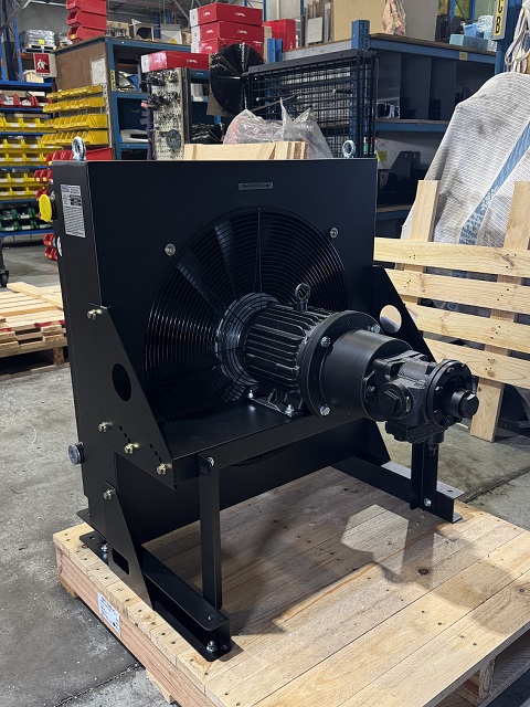 Coaxial pump cooler assembly
